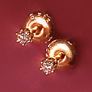 14 karat yellow gold earrings