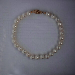 7.5mm Cultured pearl bracelet