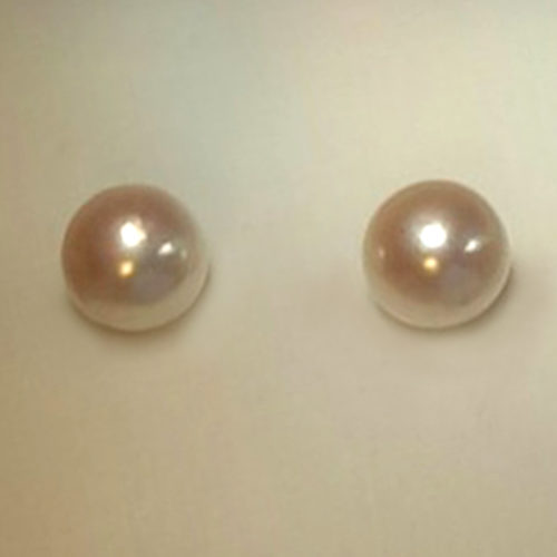 7mm Cultured pearl earrings