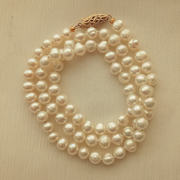 5mm freshwater pearl necklace 17