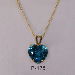 P-175-1.50ct-Heart-shape-Blue-topaz-with-chain