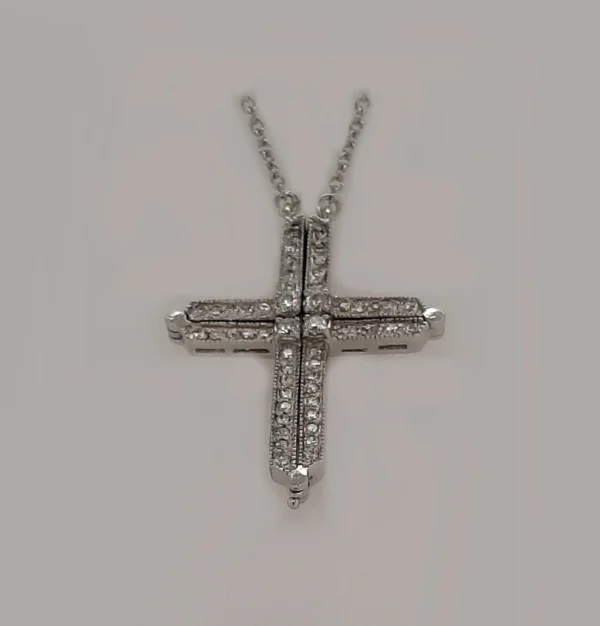 Sterling Silver Magnetic Cross